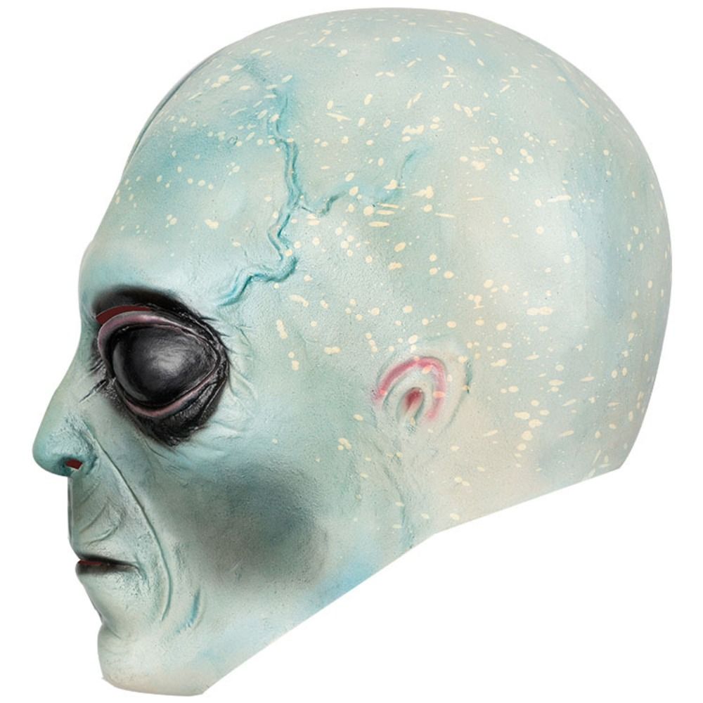 Latex Alien Mask Realistic - قناع كائن فضائي من مادة اللاتكس،