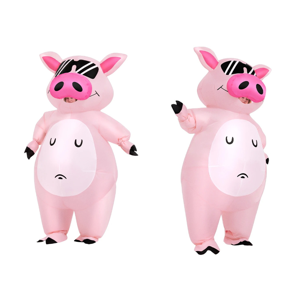 زي قابل للنفخ على شكل خنزير كر - مراجعة Costumes وسعره