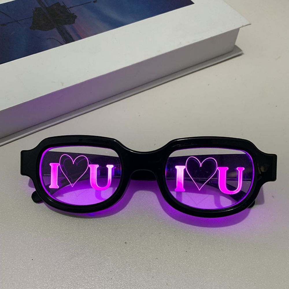 نظارات LED ذات تأثيرات خاصة، م - مراجعة Glow In The Dark Party Glasses وسعره
