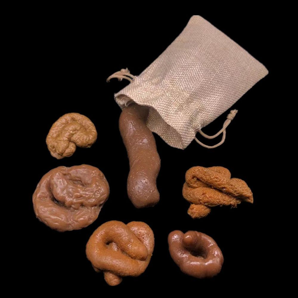 6 قطعة أداة نكتة إسحق كذبة عطل - مراجعة Fake Poop Gag Gift وسعره